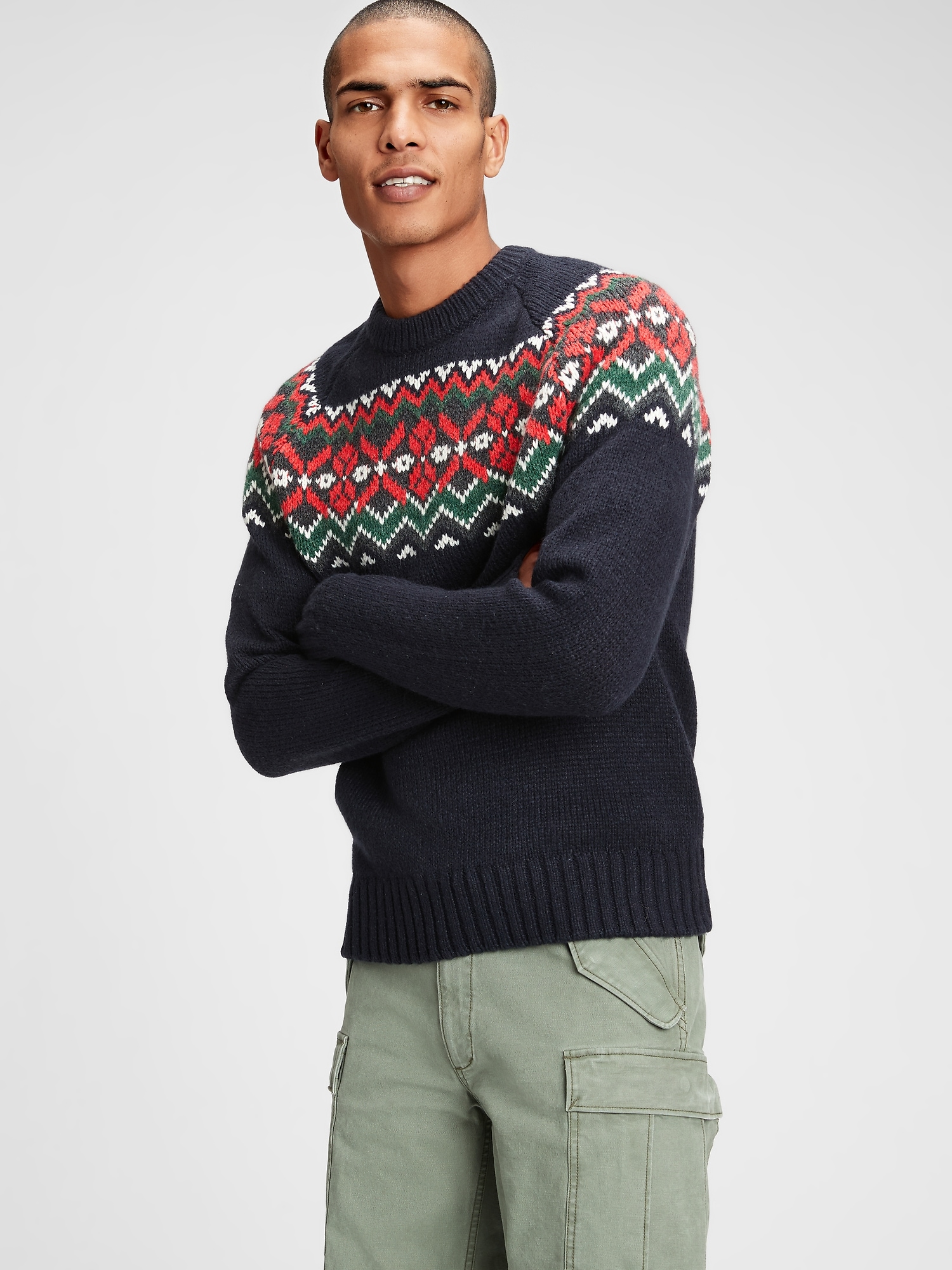 Fair isle sweater gap deals