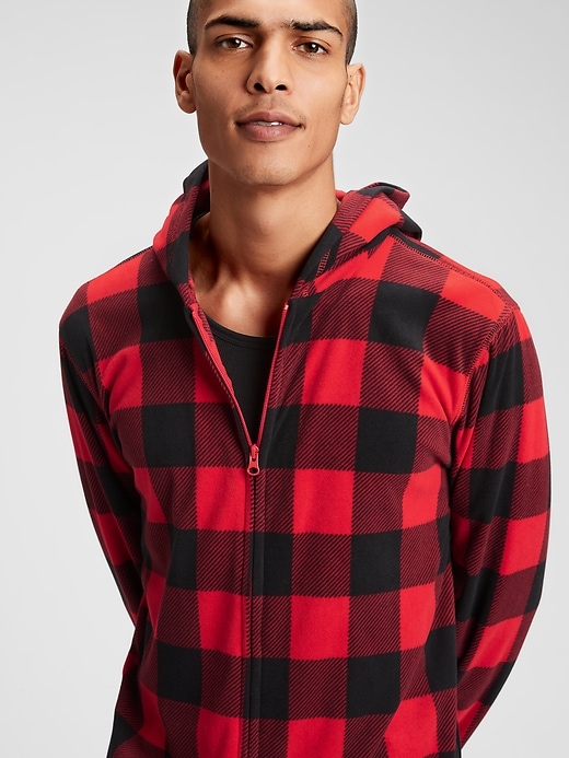Image number 3 showing, Adult Plaid One-Piece