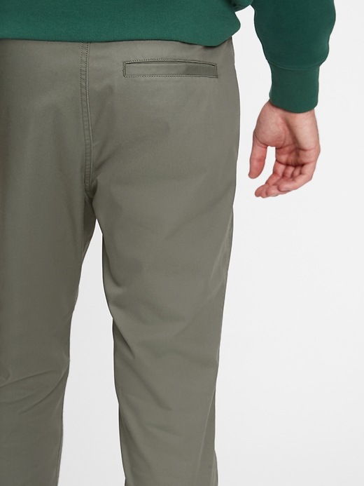 Image number 2 showing, Organic Zip-Woven Joggers