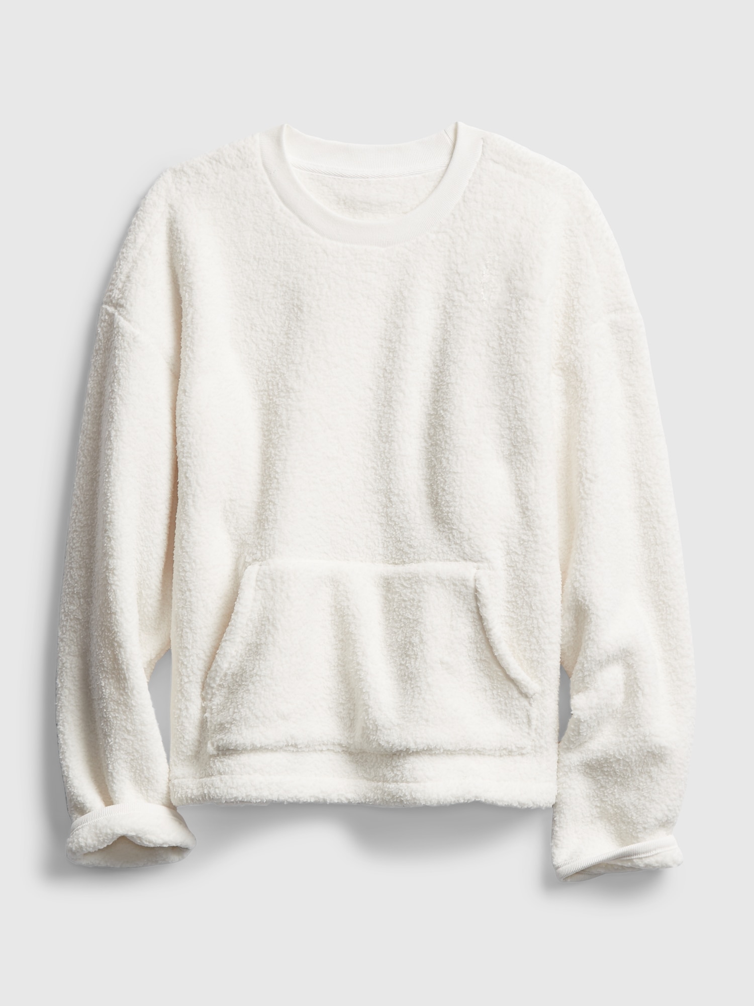 Sherpa Crewneck Sweatshirt Gap