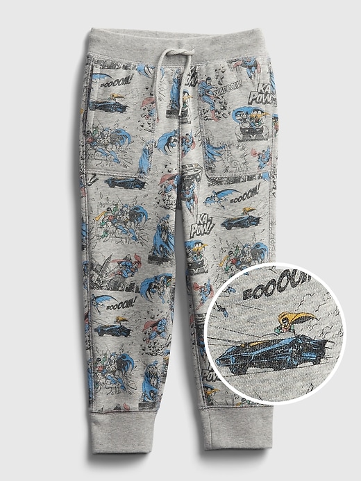 1 of 8 showing, with the color light heather grey of product babyGap &#124 DC™ Pull-On Joggers