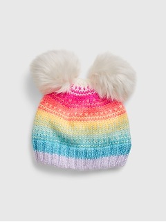 gap pom pom hat