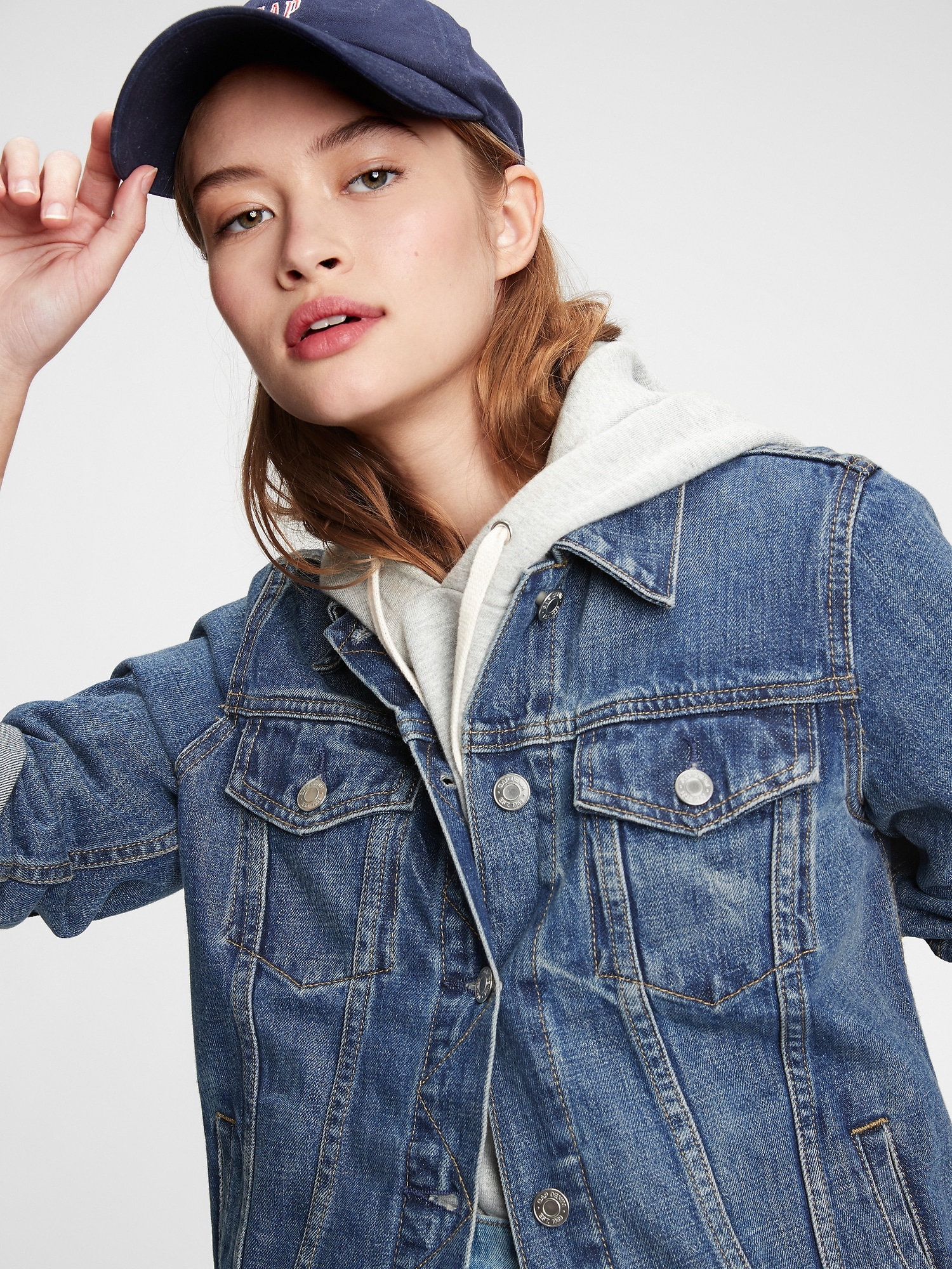 gap petite denim jacket