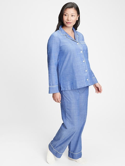 Image number 4 showing, Maternity Flannel PJ Set
