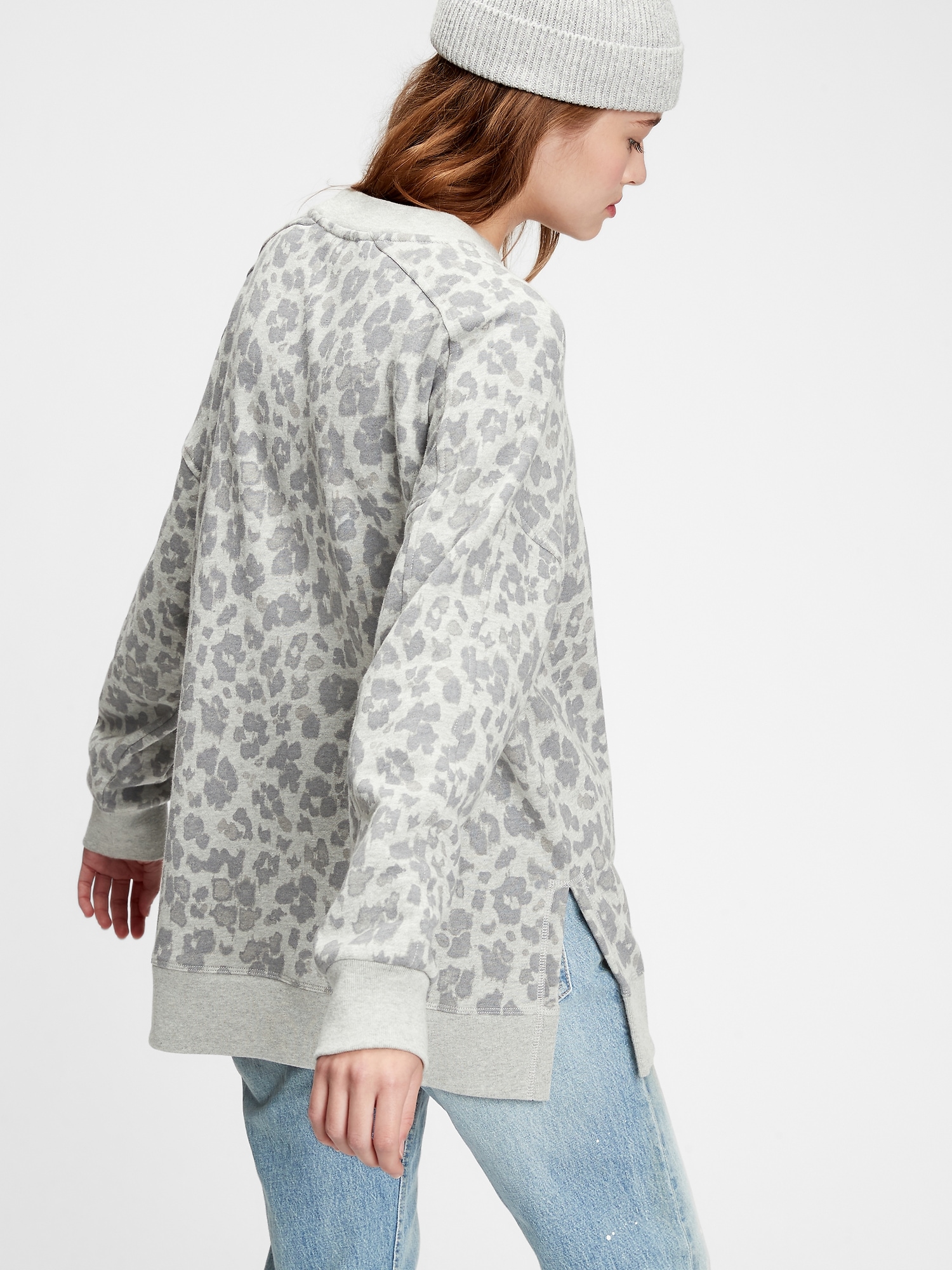 gap tunic sweatshirt