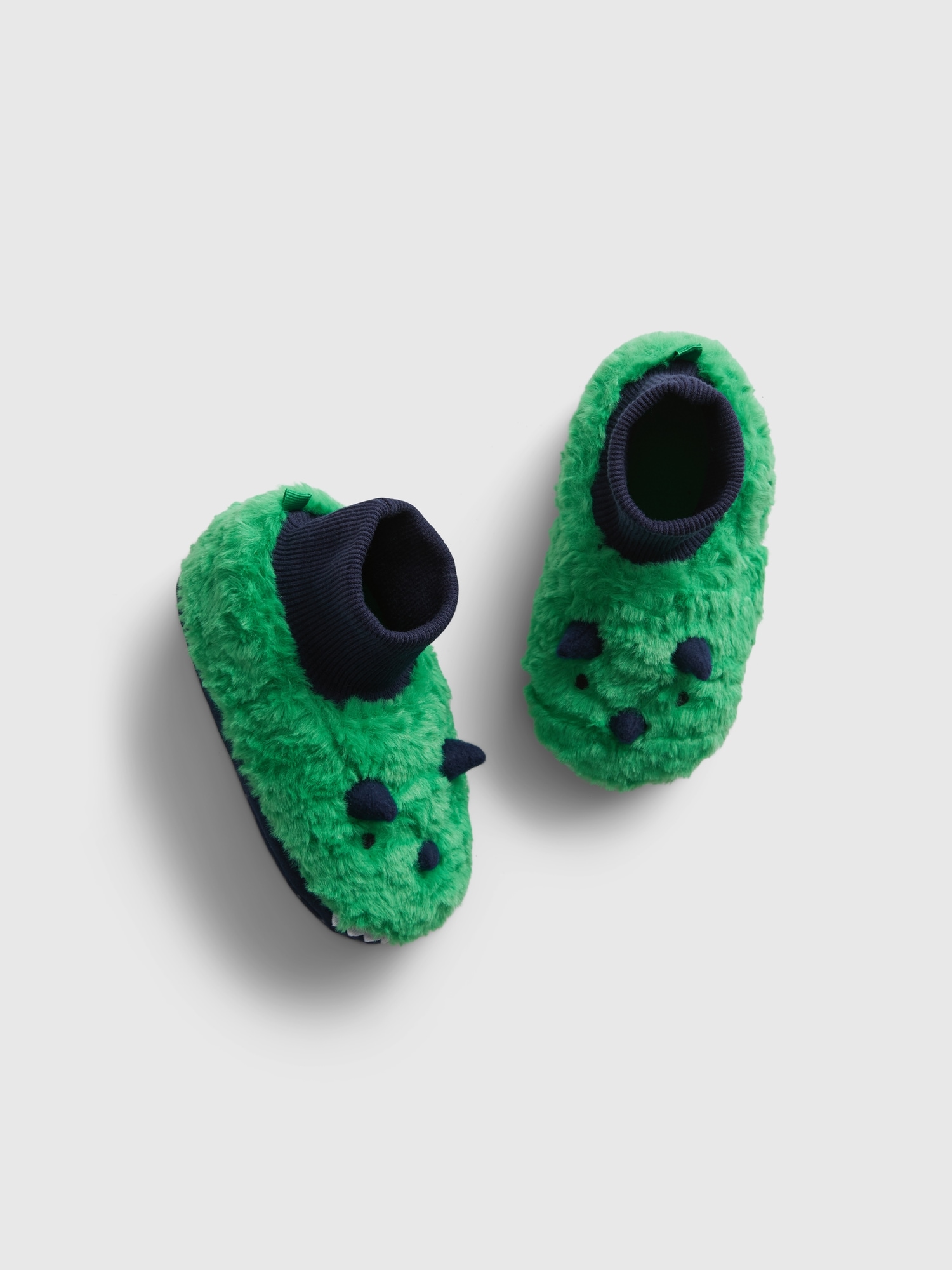 fuzzy dinosaur slippers