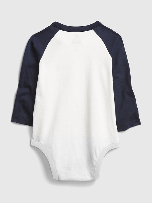 Image number 2 showing, Baby Mix and Match Raglan Bodysuit