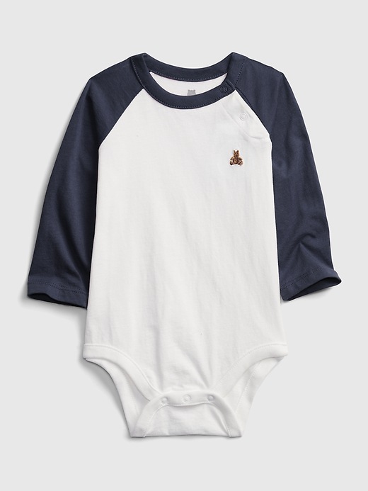 Image number 1 showing, Baby Mix and Match Raglan Bodysuit