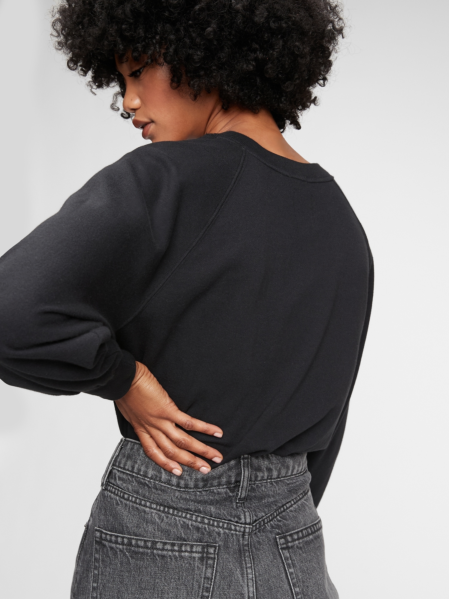 gap vintage soft pullover sweatshirt tunic