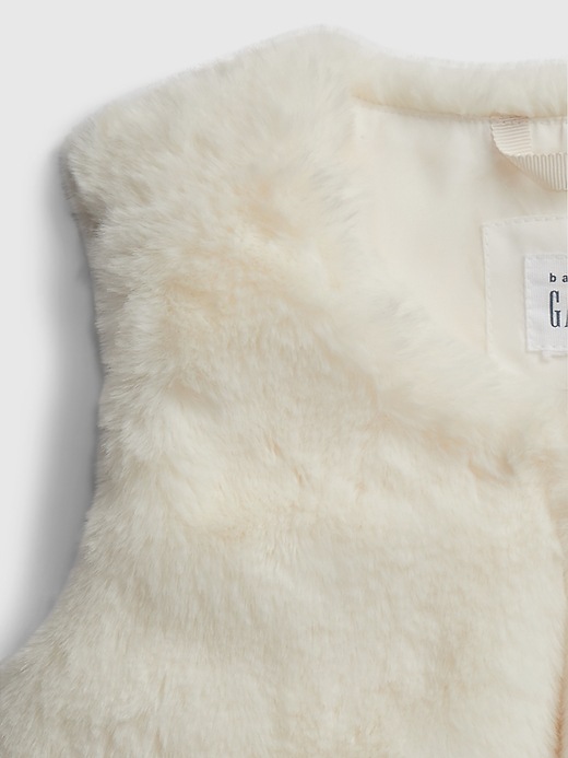 Image number 3 showing, Toddler Faux  Fur Vest