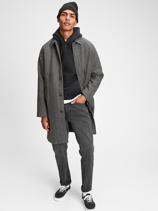 Image number 1 showing, Raglan Topcoat