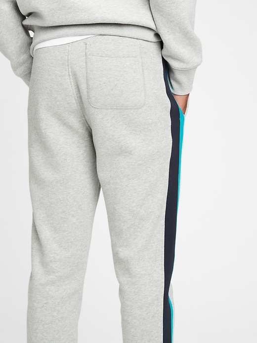 2 of 8 showing, with the color gray heather of product Vintage Soft Slim Sweatpants