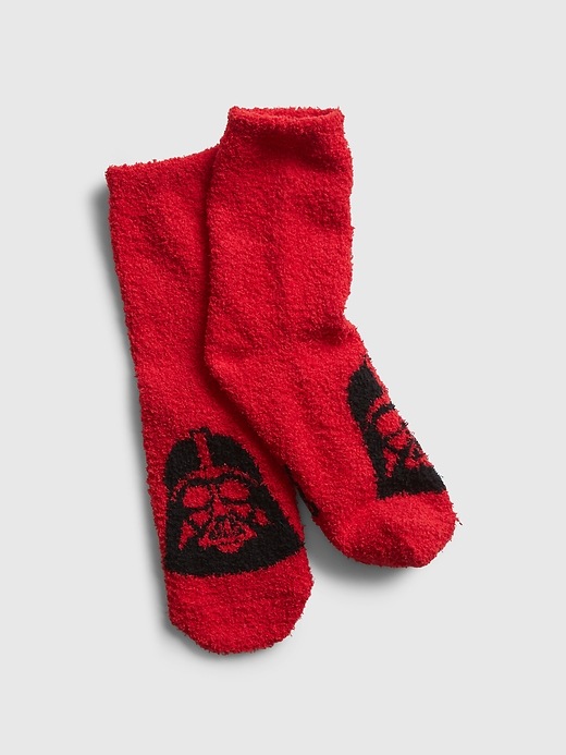 View large product image 1 of 1. GapKids &#124 StarWars&#153 Darth Vader Cozy Socks