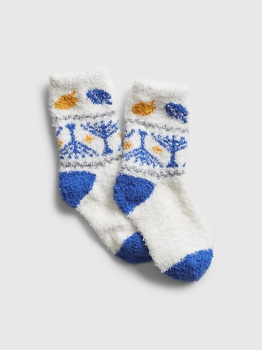 View large product image 1 of 1. Toddler Cozy Fuzzy Socks