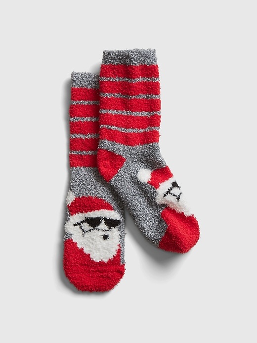 View large product image 1 of 1. Kids Cozy Fuzzy Socks