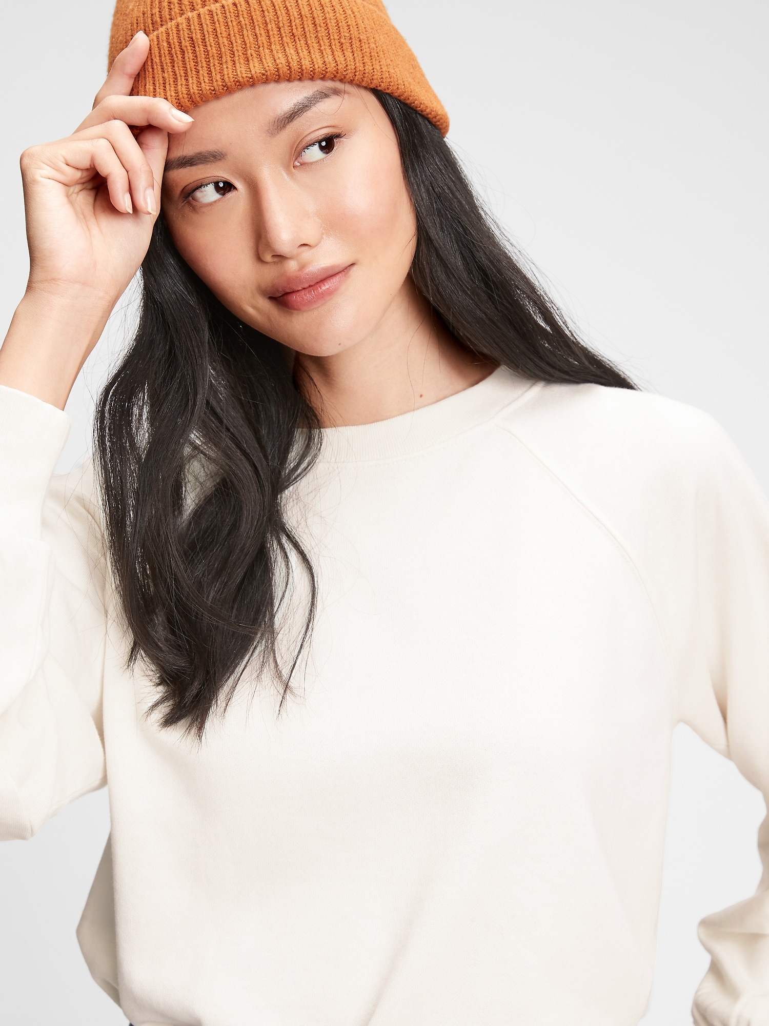 gap vintage soft pullover sweatshirt tunic