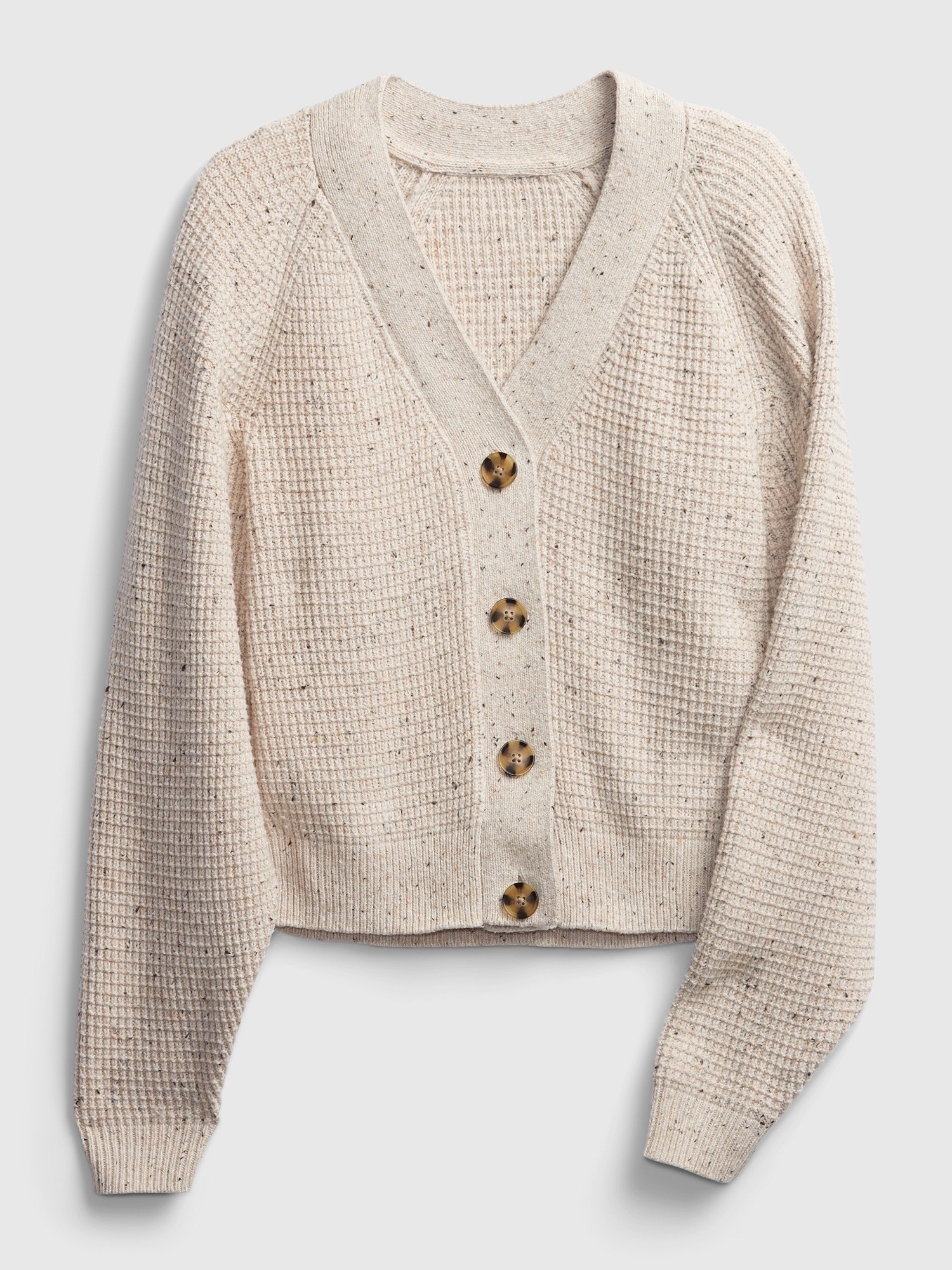 gap waffle stitch crewneck sweater