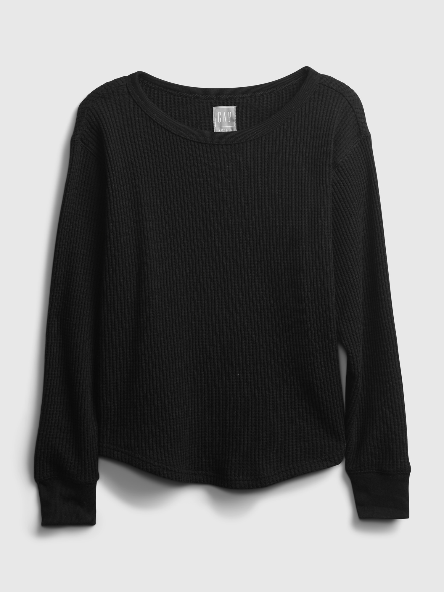 Gap waffle knit sales shirt