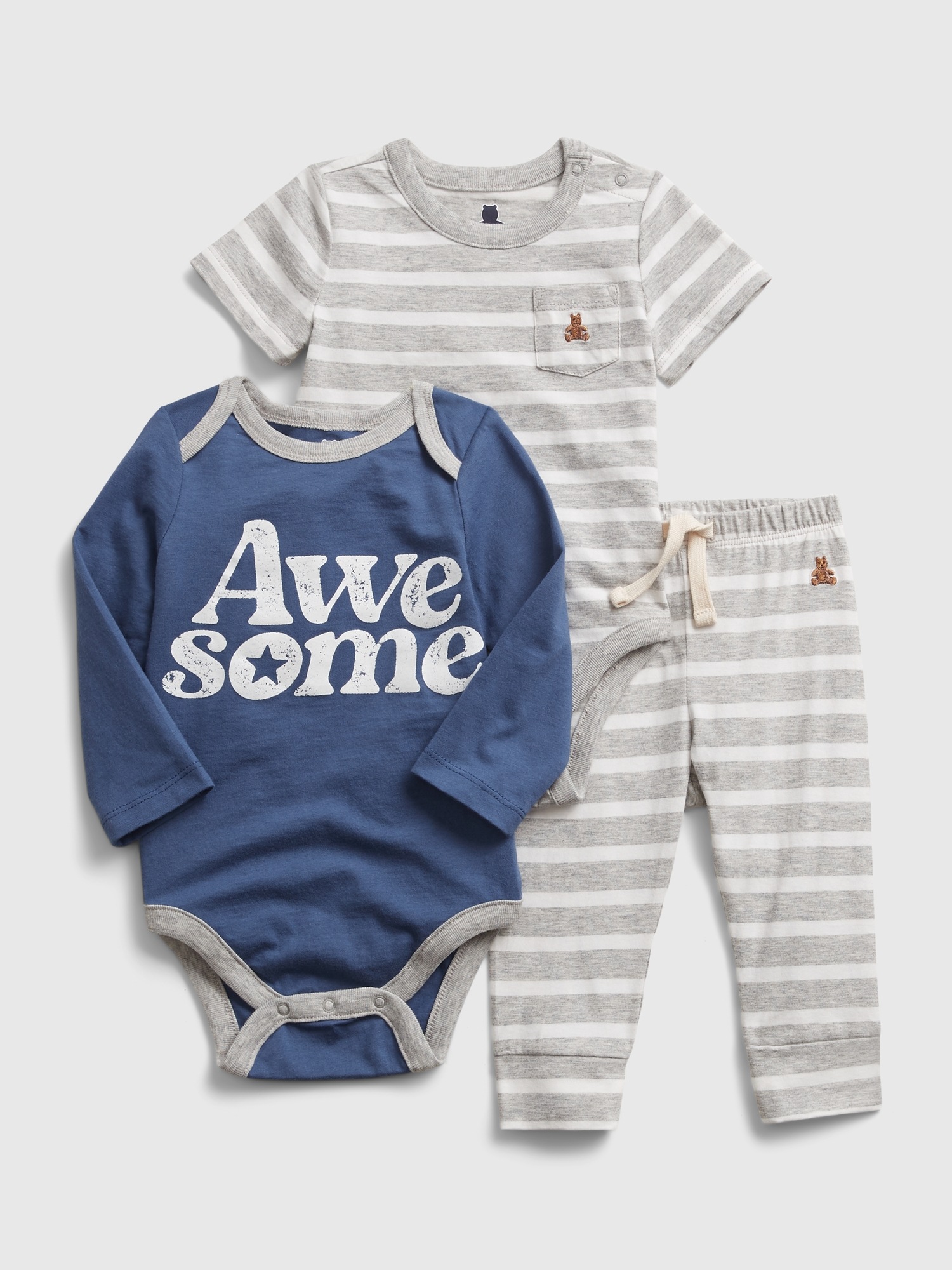 Baby Mix and Match 3Piece Outfit Set Gap