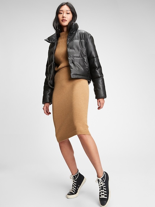 Image number 3 showing, Sweater Pencil Skirt