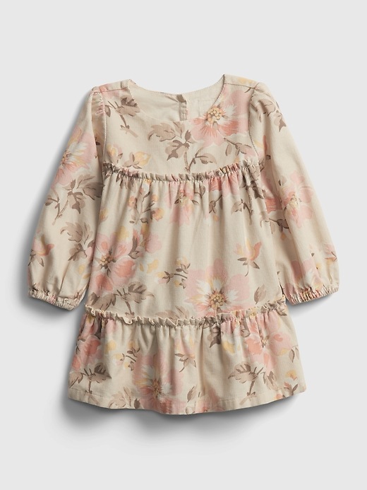 Image number 1 showing, Baby Floral Tiered Dress