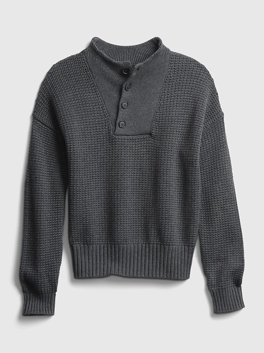 Image number 6 showing, Half-Button Sweater