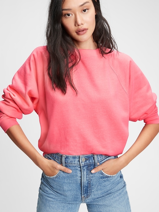 half zip letter striped hoodie