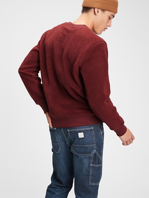Image number 2 showing, Teddy Crewneck Sweater