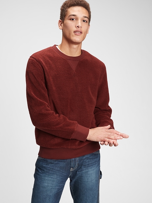 Image number 5 showing, Teddy Crewneck Sweater