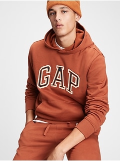 gap orange hoodie