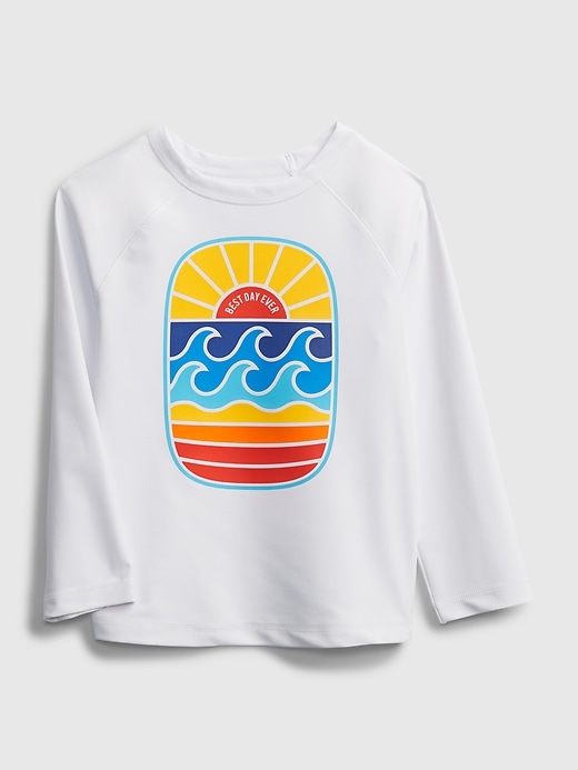 View large product image 1 of 1. Toddler Graphic Rash Guard