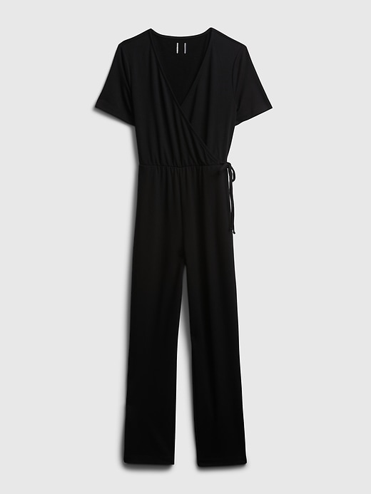 Image number 5 showing, Supersoft Wrap-Front Jumpsuit