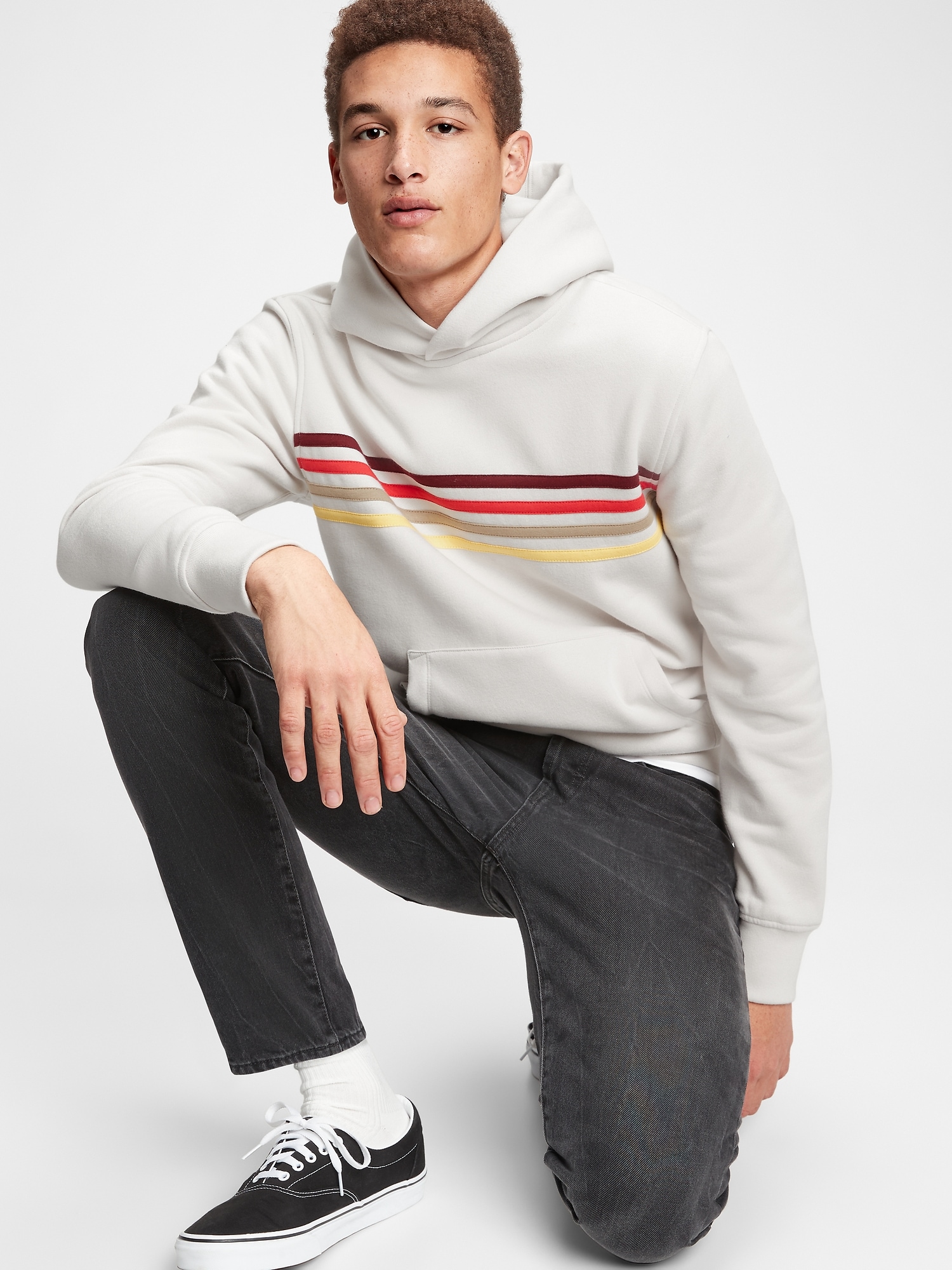 gap vintage soft pullover hoodie