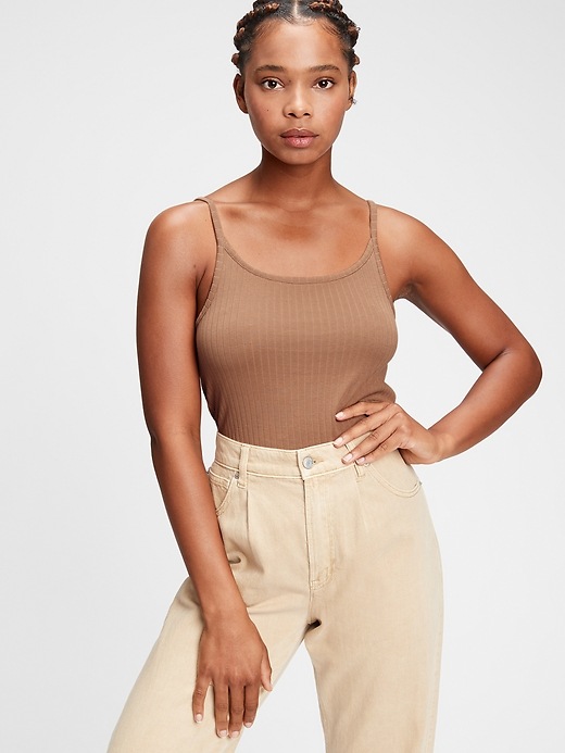 View large product image 1 of 1. Ribbed Cami