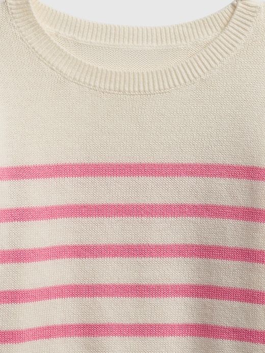 Image number 3 showing, Toddler Stripe Crewneck Sweater