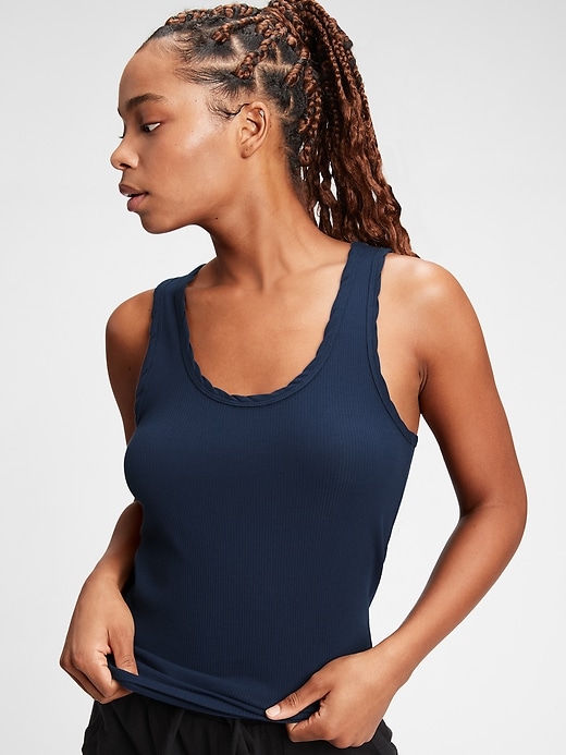 View large product image 1 of 1. Forever Favorite Rib Tank Top