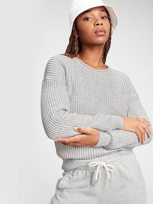 Image number 9 showing, Relaxed Rollneck Shaker Sweater
