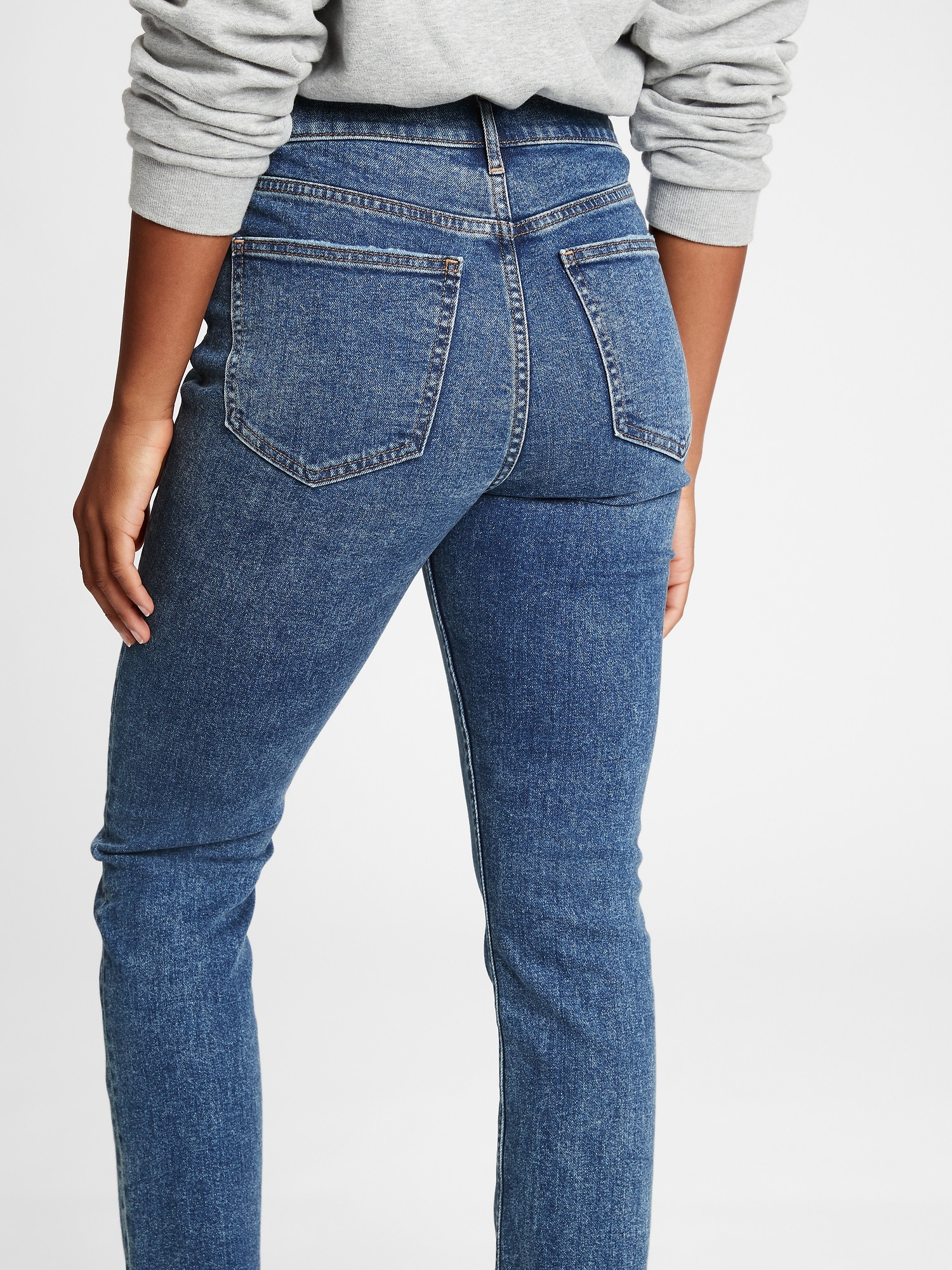 High Rise Vintage Slim Jeans | Gap