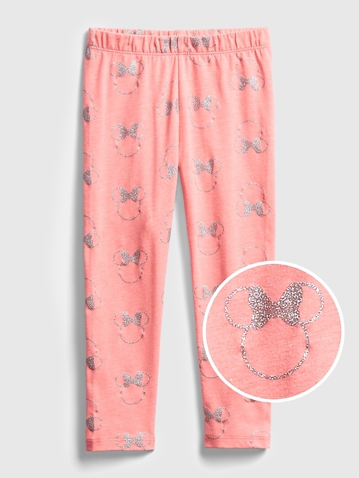 View large product image 1 of 1. babyGap &#124 Disney Minnie Mouse Mix and Match Leggings