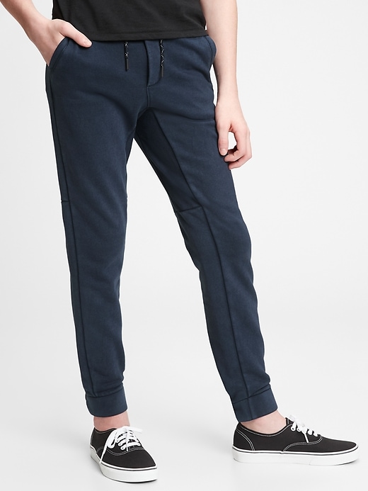 1 of 8 showing, with the color blue of product Teen Pull-On Sweatpants