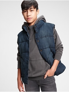 gap kids puffer vest