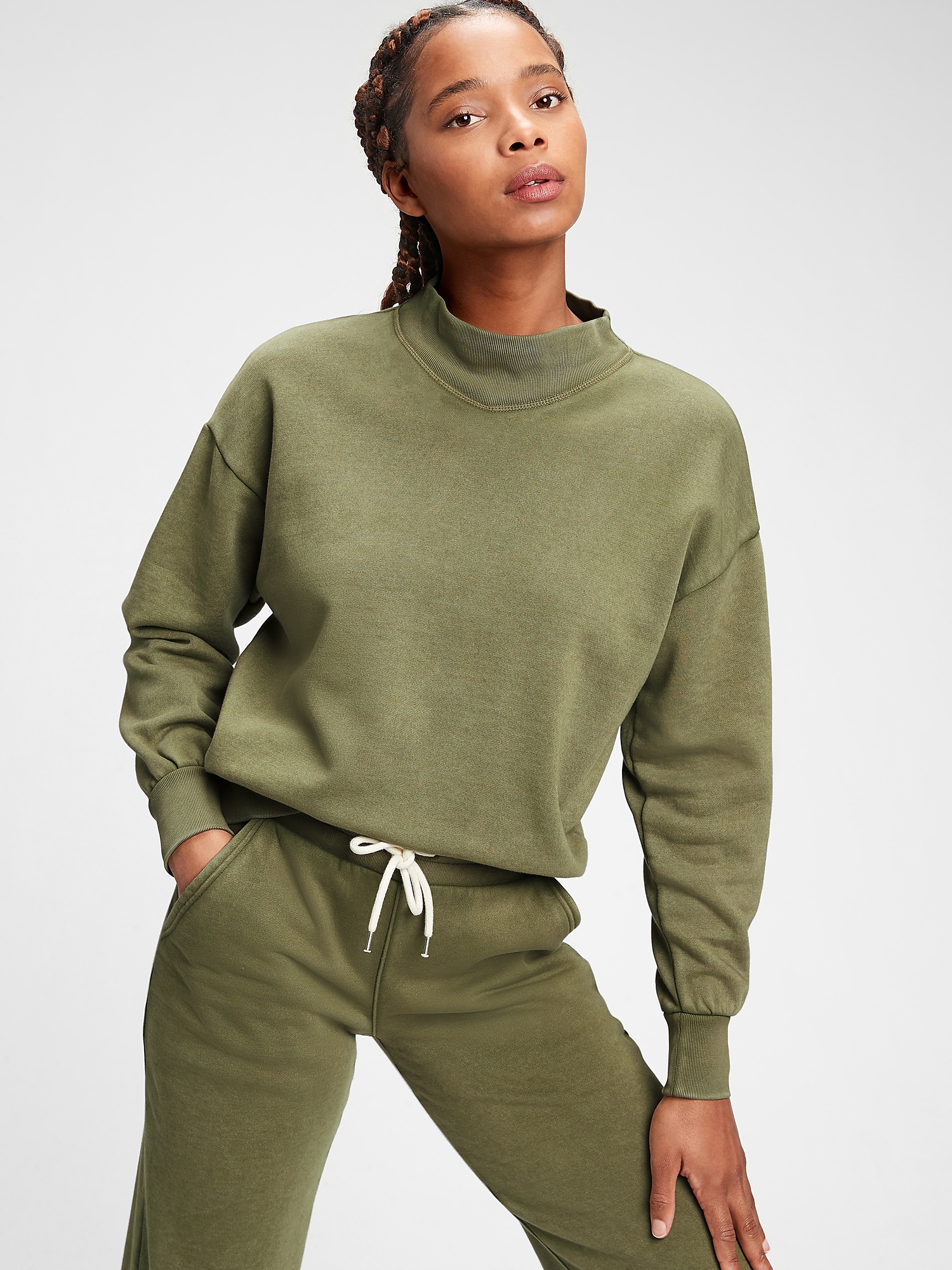 gap mock neck sweater