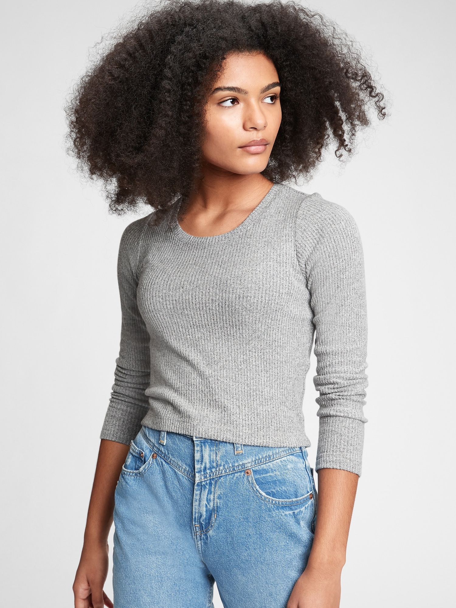 Teen Softspun Fitted Crop T-Shirt