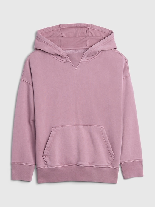 2 of 8 showing, with the color elderberry of product Teen Knit Hoodie