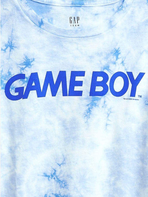 Image number 4 showing, Teen &#124 Game Boy Recycled Oversized Graphic T-Shirt