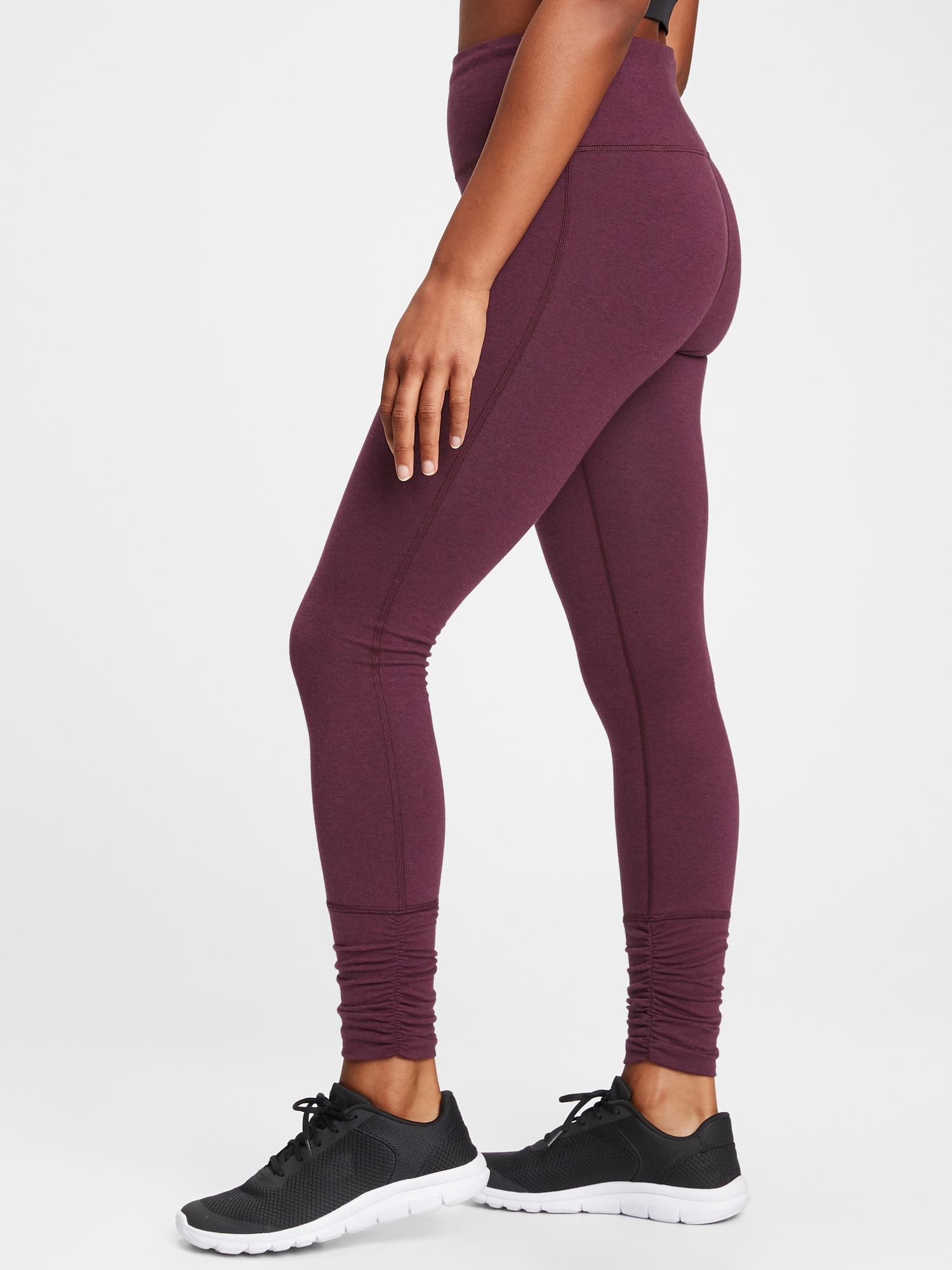 GapFit High Waisted Organic Cotton Full Length-Leggings