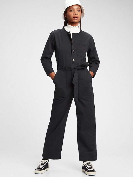 Image number 1 showing, Collarless Jumpsuit