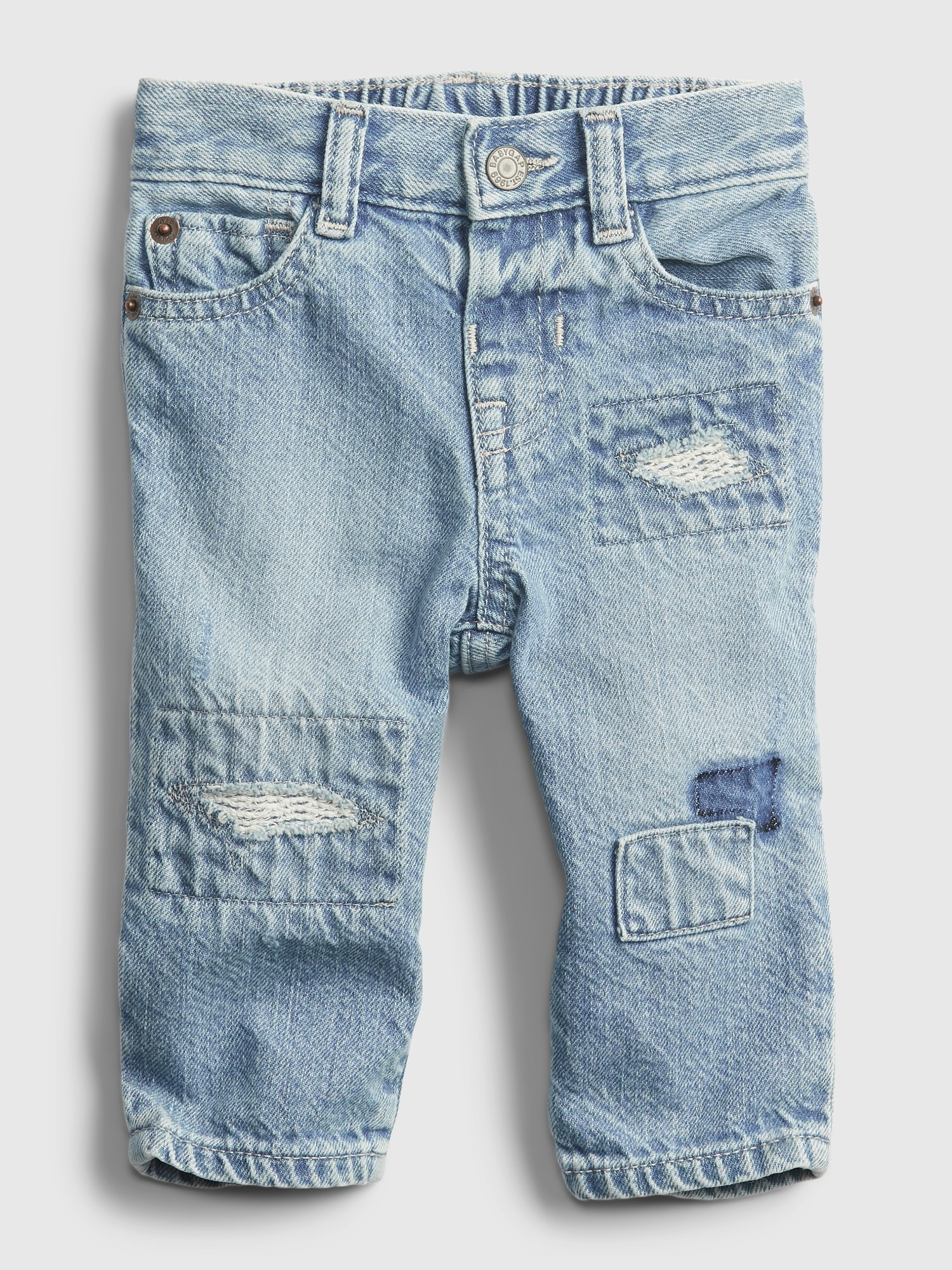 distressed baby jeans