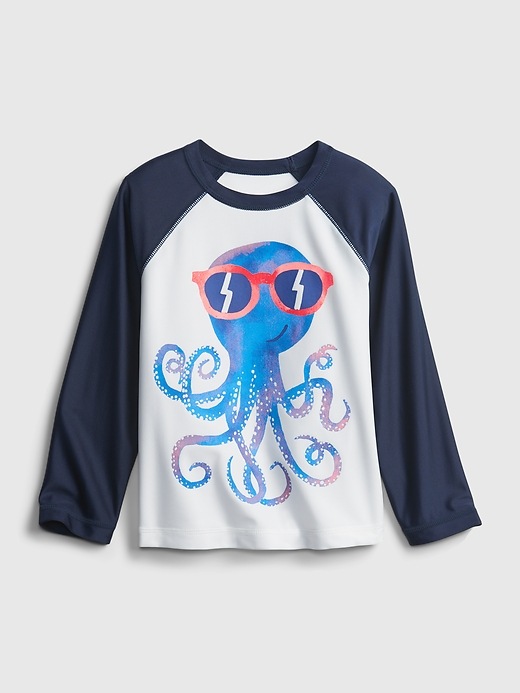Image number 1 showing, Toddler Recycled Graphic Rash Guard