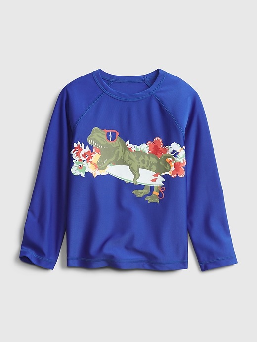 Image number 5 showing, Toddler Recycled Graphic Rash Guard